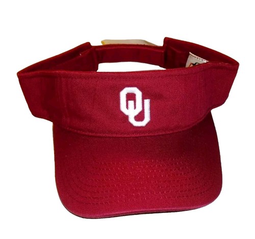 Oklahoma Sooners Mens Adult Visor hat Cap Ncaa New Tags