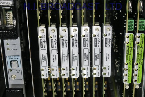 Grass Valley / Mirdanda nv8140 126x288 HDSDI video router - Picture 8 of 18