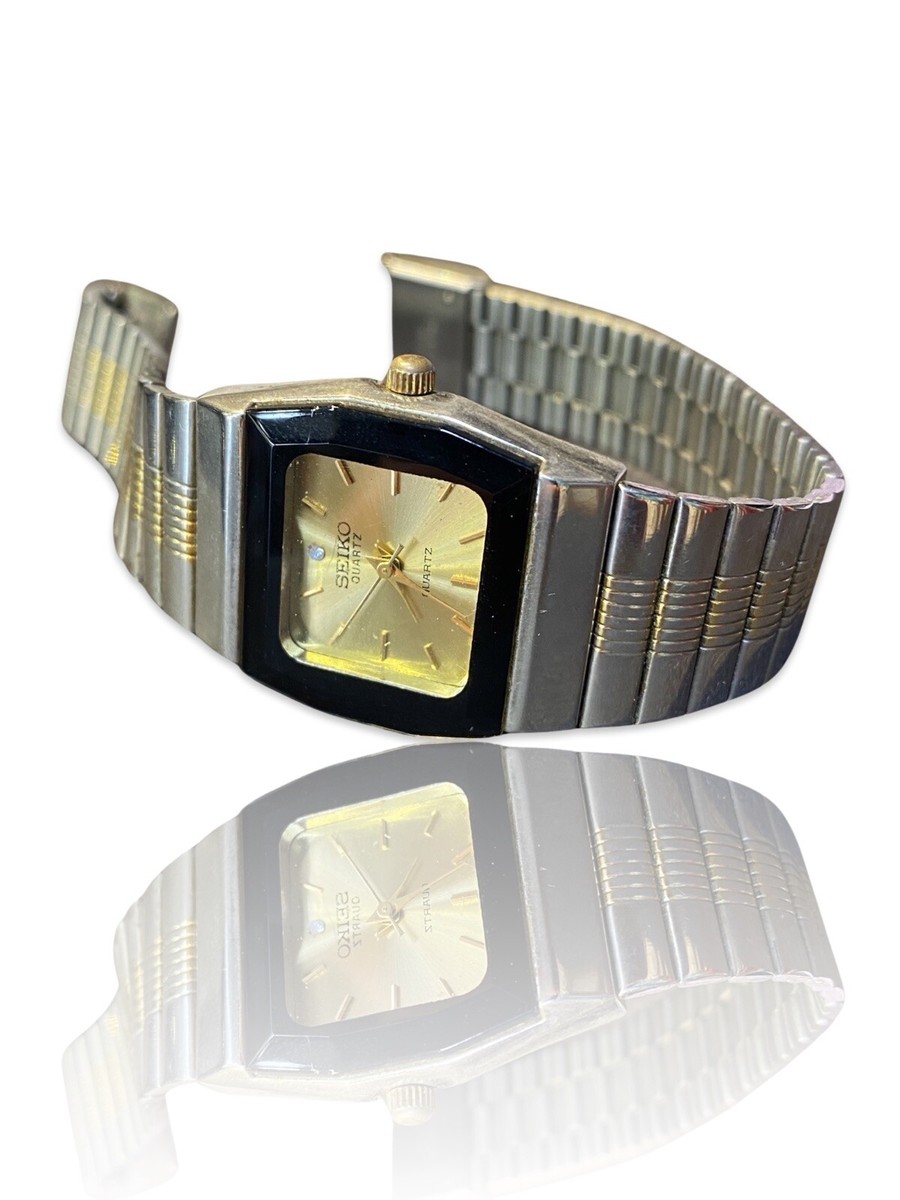 Seiko Quartz 18k Gold Electro Plated Watch Vintage | eBay