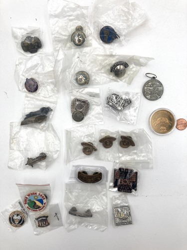 Lotto 175 pezzi vintage Harley-Davidson da collezione rivenditore/spille da viaggio anni 80 90 2000 - Foto 14 di 22
