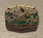 2003 WDW Fab Four Mickey Donald Pluto Goofy LE 2500 Football Pin — photo 1