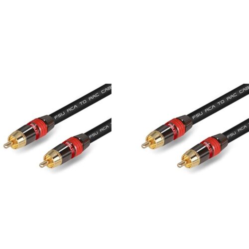 2 x câble RCIN audio numérique premium stéréo vers RCIN coaxial SPDIF K4434 - Photo 1/8