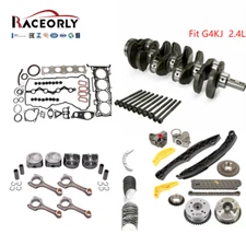RACEORLY G4KJ Engine Rebuild Kit Crankshaft Rod Timing Kit For HYUNDAI KIA 2.4L