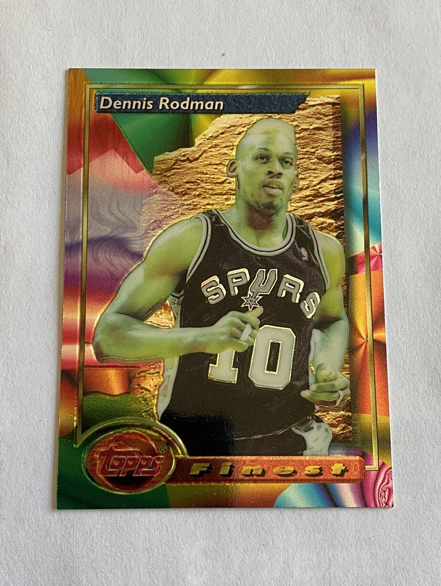 1993 Topps Finest Dennis Rodman #173 San Antonio Spurs Basketball