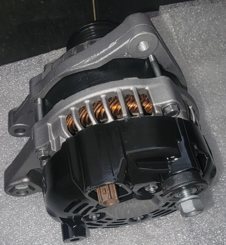 Honda Civic Sport Alt L4 1.5Liter 135Amps 2016-2017/OEM Reman/By/RR_Alternators - Picture 6 of 9