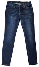 Judy Blue Skinny Fit Jeans Women's 13/31 Blue Dark Wash Denim Mid Rise Stretch