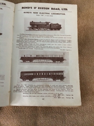 Bonds Model And Experimental Engineering Handbook 1936 - 37 Original Copy - Picture 5 of 12