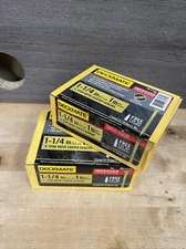 2 Pack DECKMATE 114DMT1 #8 x 1-1/4 in. Star Flat-Head Wood Deck Screws 1lb New