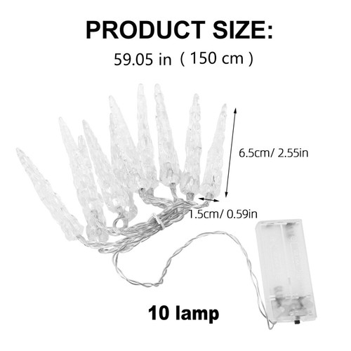 10 LED Decorative Lamp Garden Themed Party Supplies Nature Decorations - Picture 5 of 12