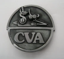 1978 CVA Connecticut Valley Arms Blackpowder Belt Buckle Never Worn