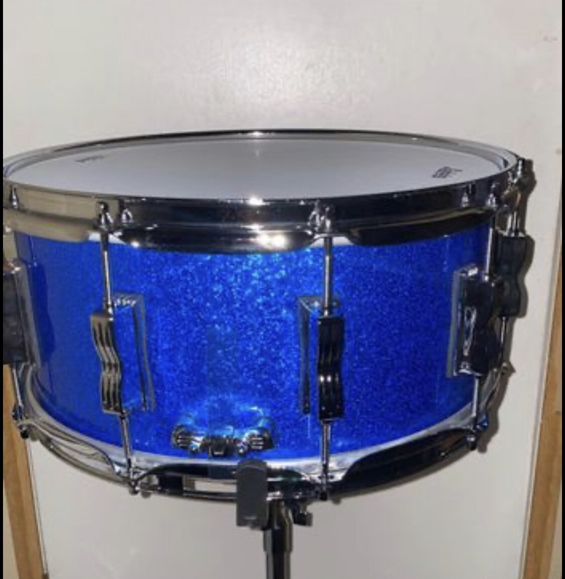 Ludwig Snare Drum 14x6.5 Blue Sparkle eBay