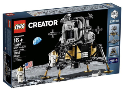 LEGO Creator Expert NASA Apollo 11 Lunar Lander 10266 - NEU, VERSIEGELT, NICHT MEHR ERHÄLTLICH