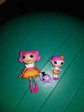 Lalaloopsy Peanut Big Top with pet and little sister, Squirt