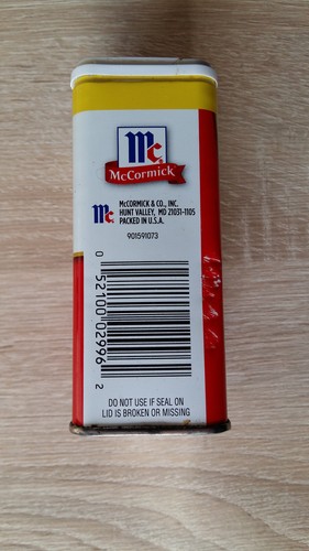 McCormick Dose Pure Ground Black Pepper 4 OZ USA - Bild 5 von 8