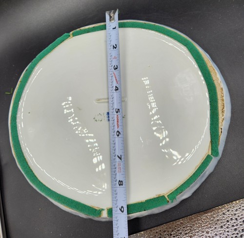 LARGE Old Water Lily Pad Dish/Tray by Bing & Grondahl B&G Royal Copenhagen 10.5" - Picture 12 of 12