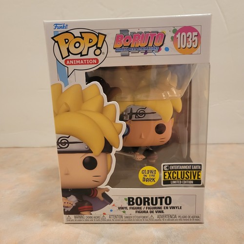 Boruto con Marks Glow-in-the-Dark Pop! Figura de vinilo - exclusiva de EE - Imagen 2 de 7