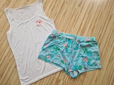 Stripe Stare Mädchen Damen Sommer Schlafanzug Gr. M