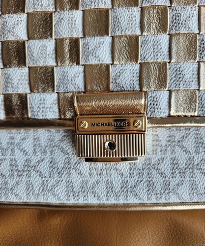 michael kors tasche BRADSHAW neu aus gewebtem LEDER - Bild 6 von 7