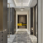 Durable White Marble Inlay Flooring Tiles for Stylish and Timeless Interiors