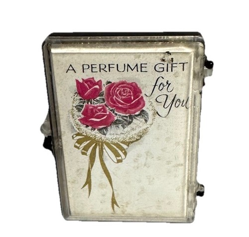Vintage Assorted Perfume Sample Gift Nips 8 Ampules Glass Vials Original Case