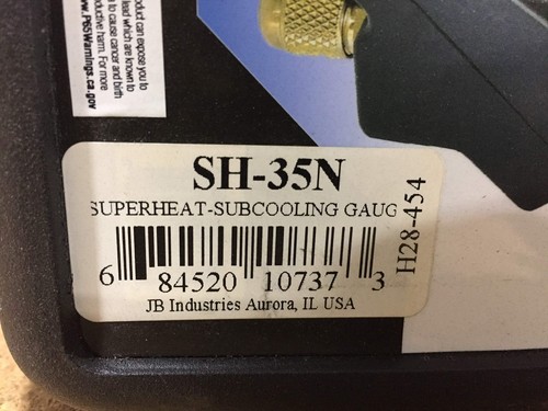 JB INDUSTRIES SH35N MISURATORE DIGITALE WIRELESS PER SURRISCALDAMENTO E SUBRAFFREDDAMENTO 213887 - Foto 2 di 4