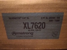 Armstrong Xl7620 Ceiling Grid 24"tees. White