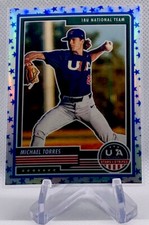 2023 USA Stars & Stripes Michael Torres Stars Prizm #52 - 18U National Team