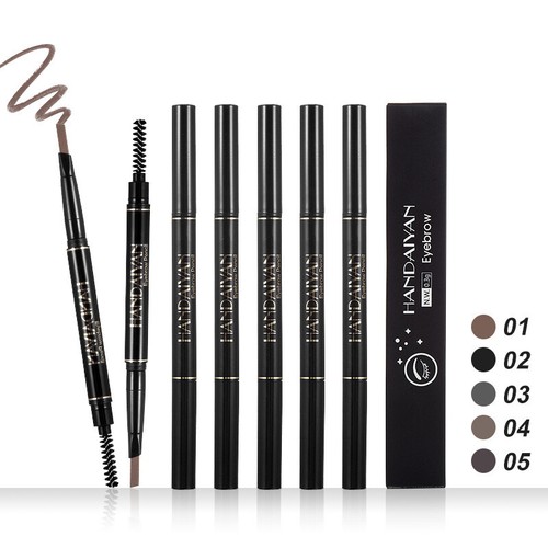 2 IN 1 Wasserfest Zeichnung Augenbrauen Eyeliner Stift Bleistift Makeup ╏ - Bild 12 von 17