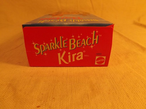 Vtg. 1995 Sparkle Beach Kira Barbie Doll # 14351 NRFB w/bracelet - Picture 7 of 8