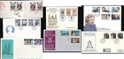FALKLANDS SOUTH GEORGIA ROYALTY 8 FIRST DAY COVERS 1977-92