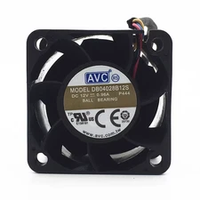 1PCS AVC DB04028B12S 4028 DC12V 0.96A 4-wire cooling fan 4cm