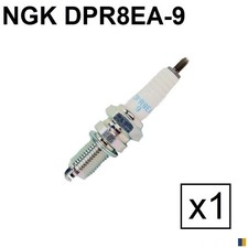 Bougie NGK type DPR8EA-9 - Yamaha YFM 660 R Raptor 2001-2005