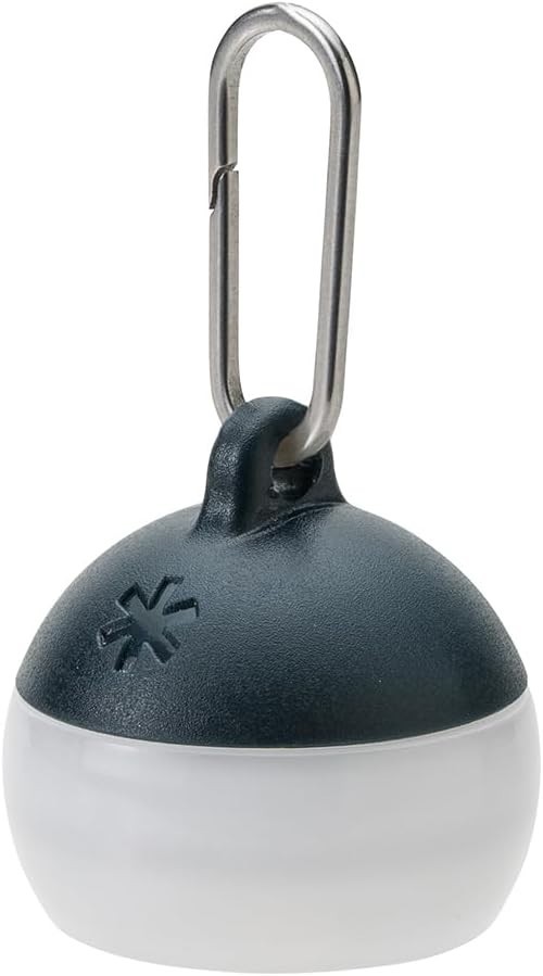 Mini linterna LED Snow Peak azul marino negro ES-150-NV Tsubu Hozuki luz de camping Japón