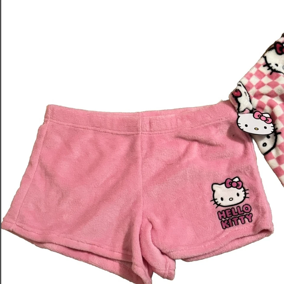 NUEVO CON ETIQUETAS - Hello Kitty - Paquete de 2 pantalones cortos de lana Foto 4 de 4