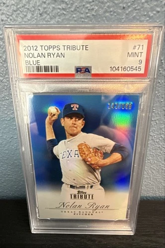 2012 Topps Tribute - Nolan Ryan #71 Blue /199
