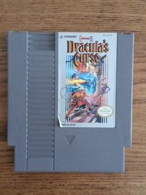 Konami Castlevania III: Dracula's Curse Nintendo NES Cartridge