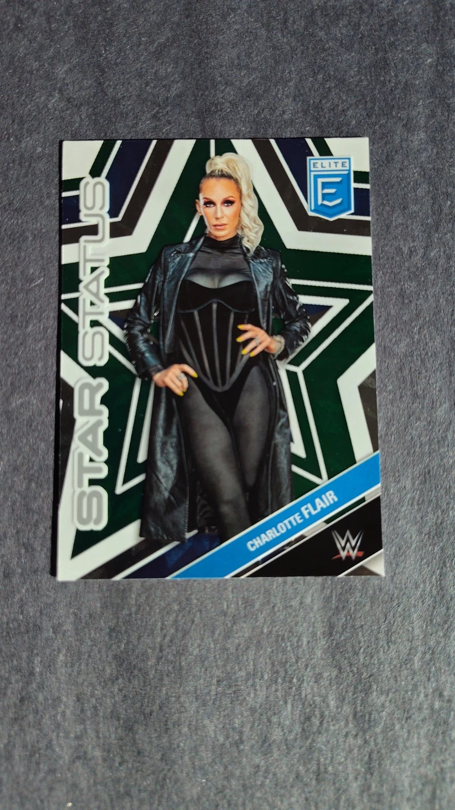2023 Panini Donruss Elite WWE - Star Status Charlotte #19 Green