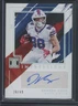 2022 Panini Impeccable Football Dawson Knox #II-DKN Impressions Auto /49