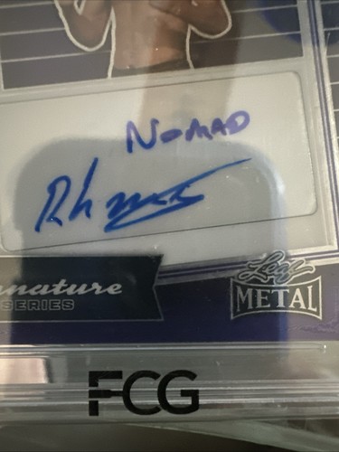 2024 Leaf Metal Superscribe Super Prismatic Purple 1/1, Inscribed (Nomad) - Picture 3 of 3