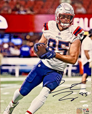 Hunter Henry New England Patriots Hand Signed Autographed 16x20 Photo Coa JSA