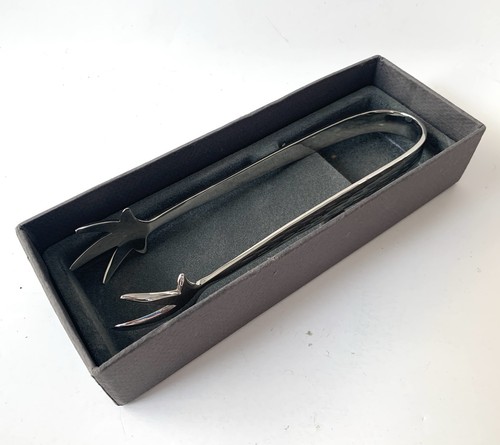 Claw Bird Bar Eiszange gehämmert Oberfläche 2003 Williams Sonoma ** NEU - Bild 14 von 14