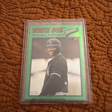2026 Topps Heritage Miguel Vargas Green 36/99 #61 Chicago White Sox