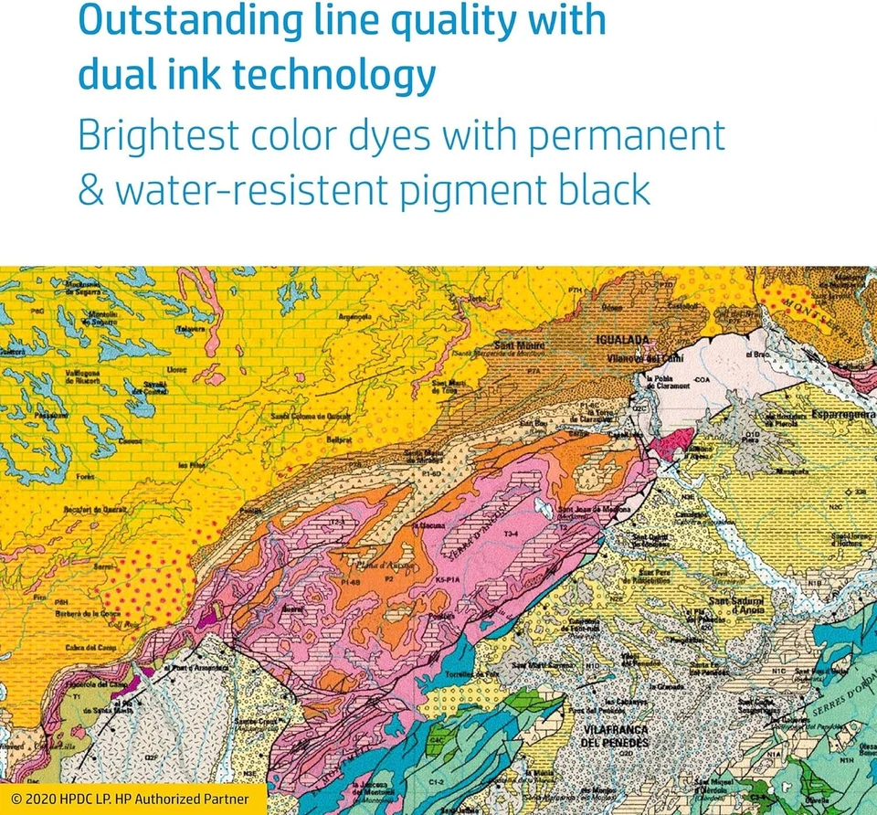 HP 728 F9K15A Yellow 300-ml Genuine Ink Cartridge, High Capacity, with Original  - Image 3 of 3