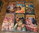 6 Vintage Greyhawk Adventures Books Full Set 1-6 +1 Gary Gygax, Rose Estes Lot