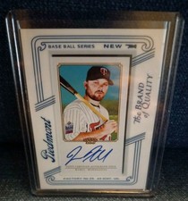 Jason Kubel On-Card Auto 2010 Topps T206 Piedmont Framed Twins Autograph