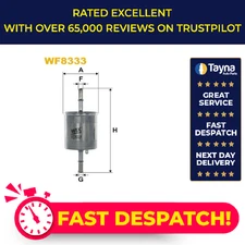 Fuel Filter fits CHEVROLET AVEO T200 1.4 03 to 08 Wix Genuine Quality Guaranteed