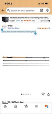 Greys Kite 4 Pc Double Handed Fly Fishing Rod...
