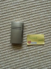 S.T. Dupont XTend Torch Lighter Matte Silver/Gunmetal USED