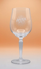 Aperol Spritz Large Pedestal Glass Goblet 51cl 510ml Brand New