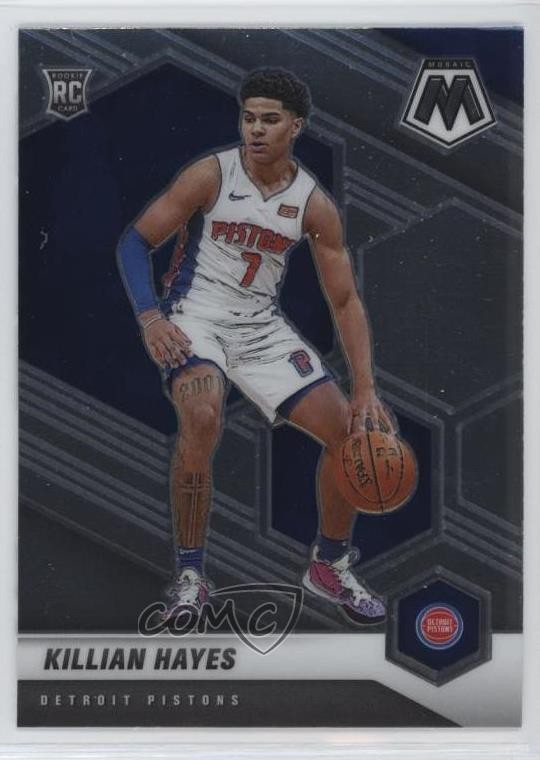 2020-21 Panini Mosaic Rookie Killian Hayes #222 14x1